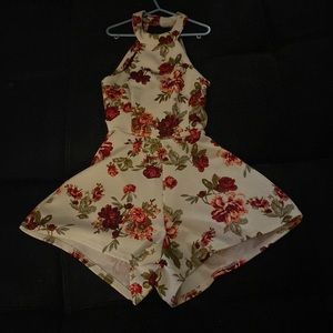 Floral romper